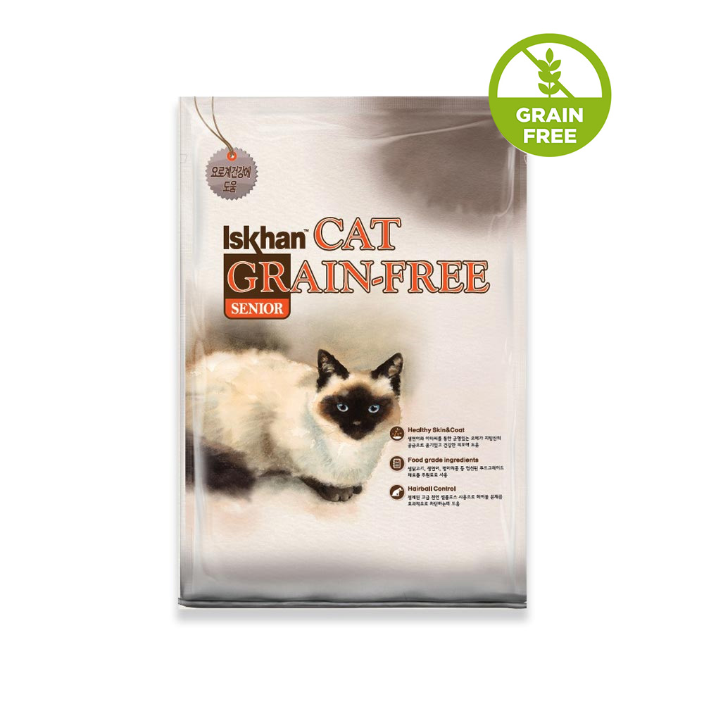 Iskhan Cat Grain Free Senior sistarpetworld